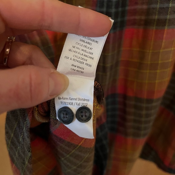 Toad&Co Multicolor Plaid Shirt Dress - Picture 10 of 10